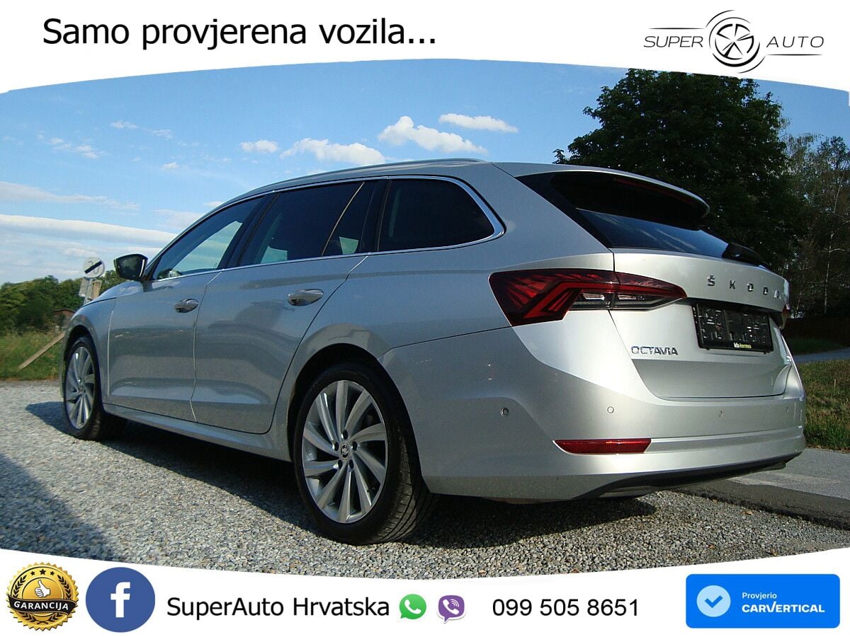 Škoda Octavia Combi RS 2.0 TDI (200 KS) 4x4 DSG LED+GR SJED+ACC