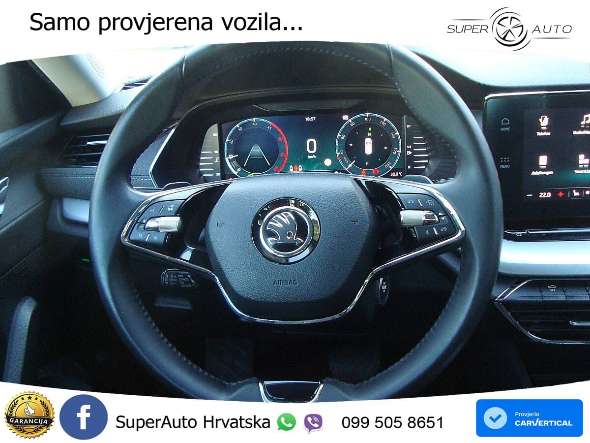 Škoda Octavia Combi RS 2.0 TDI (200 KS) 4x4 DSG LED+GR SJED+ACC