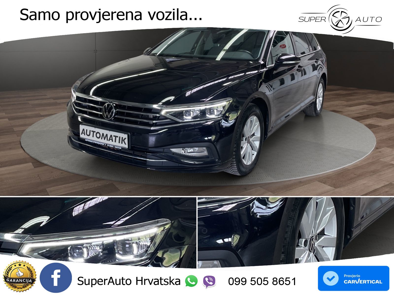 Volkswagen Passat Variant 2.0 TDI (150 KS) DSG Business LED+GR SJED+ACC
