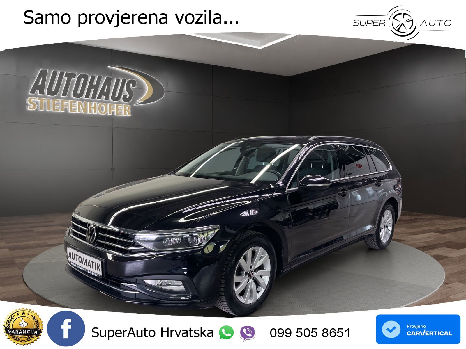 Volkswagen Passat Variant 2.0 TDI (150 KS) DSG Business LED+GR SJED+ACC