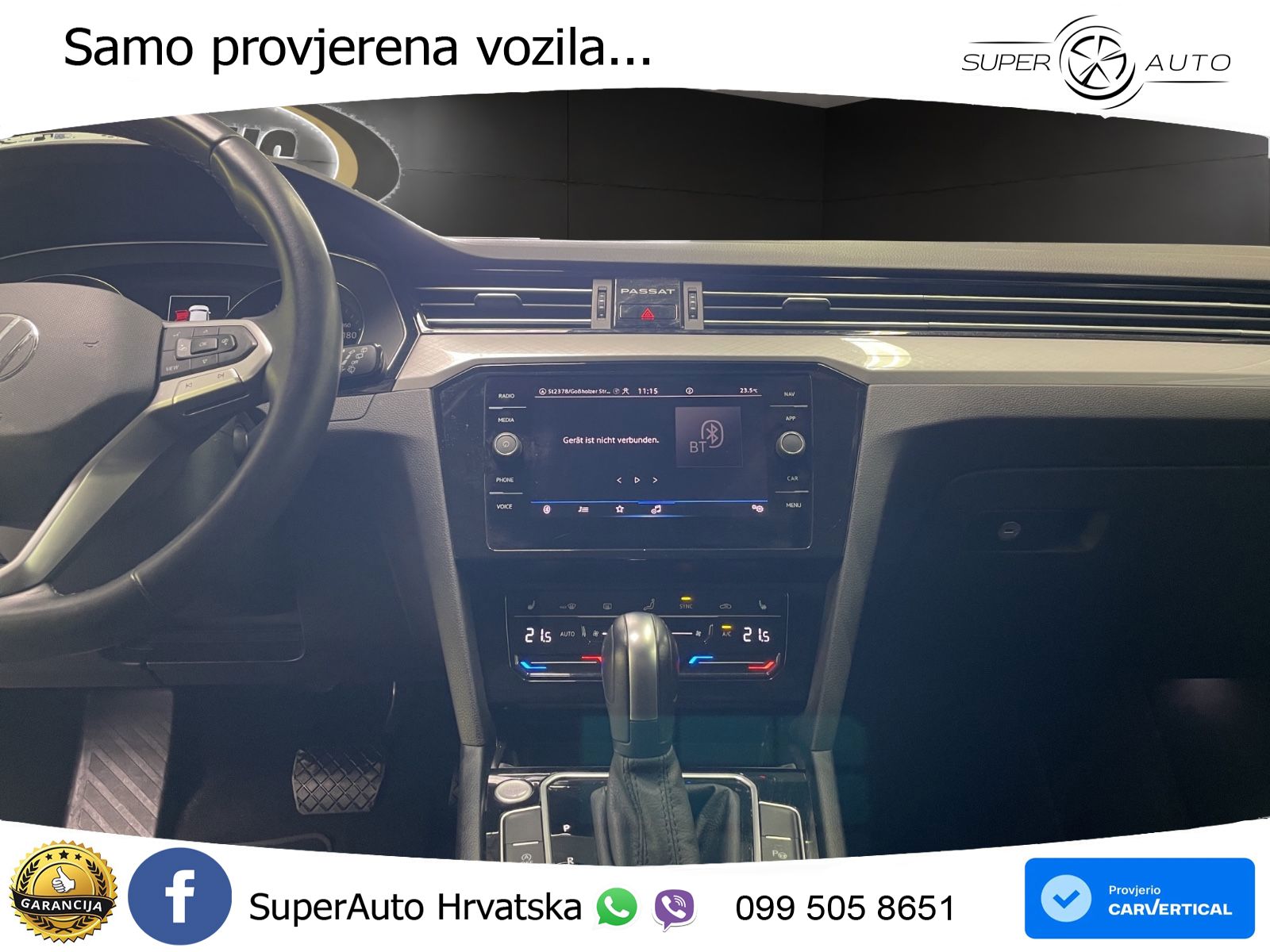 Volkswagen Passat Variant 2.0 TDI (150 KS) DSG Business LED+GR SJED+ACC