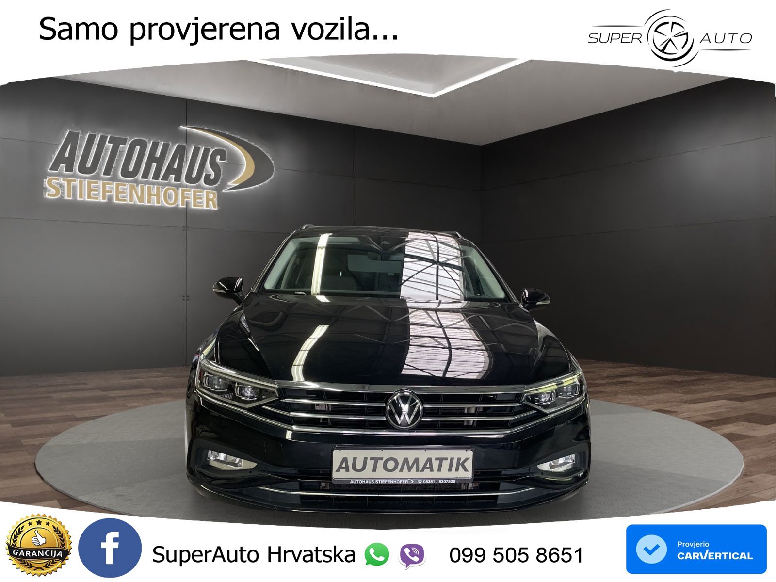Volkswagen Passat Variant 2.0 TDI (150 KS) DSG Business LED+GR SJED+ACC