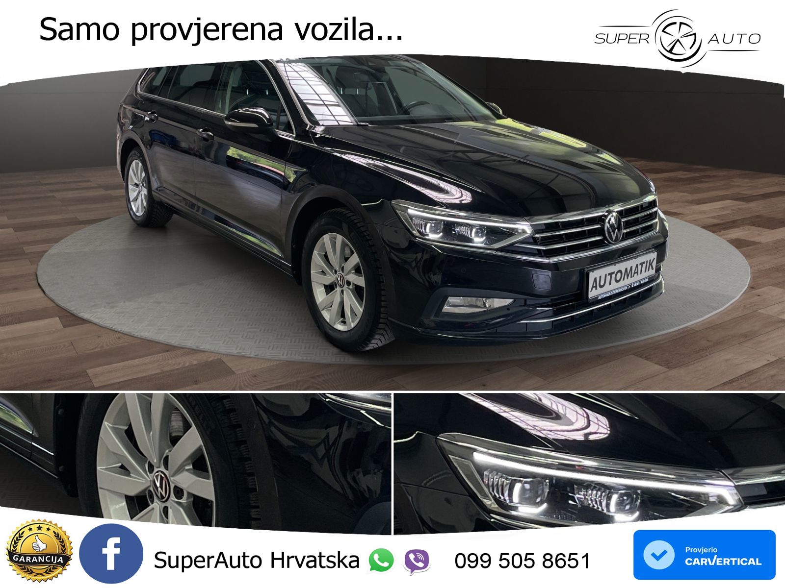 Volkswagen Passat Variant 2.0 TDI (150 KS) DSG Business LED+GR SJED+ACC
