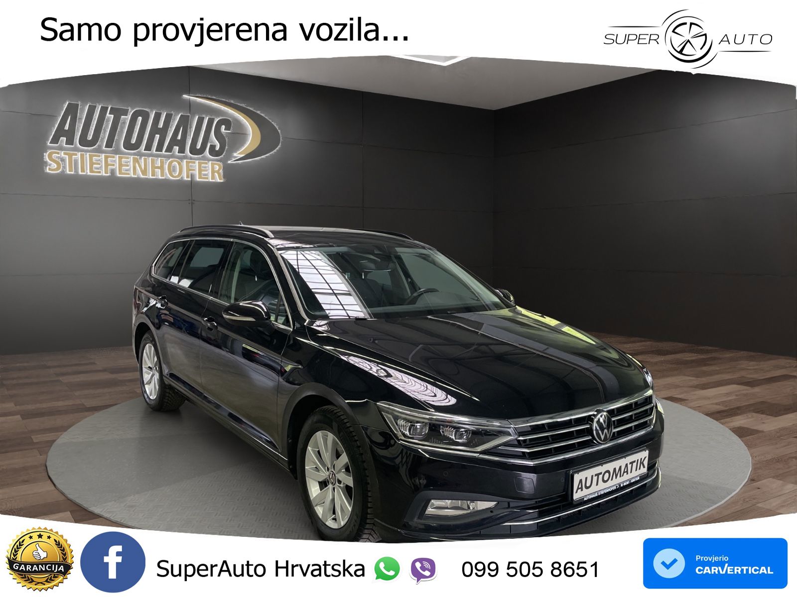 Volkswagen Passat Variant 2.0 TDI (150 KS) DSG Business LED+GR SJED+ACC