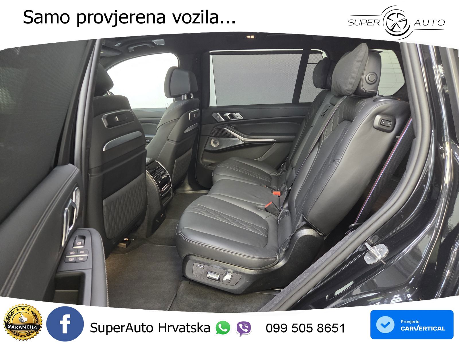 BMW X7 40d (352 KS) xDrive Steptronic M Sport ZRAČNI+ACC+GR SJED+KAM+PANO