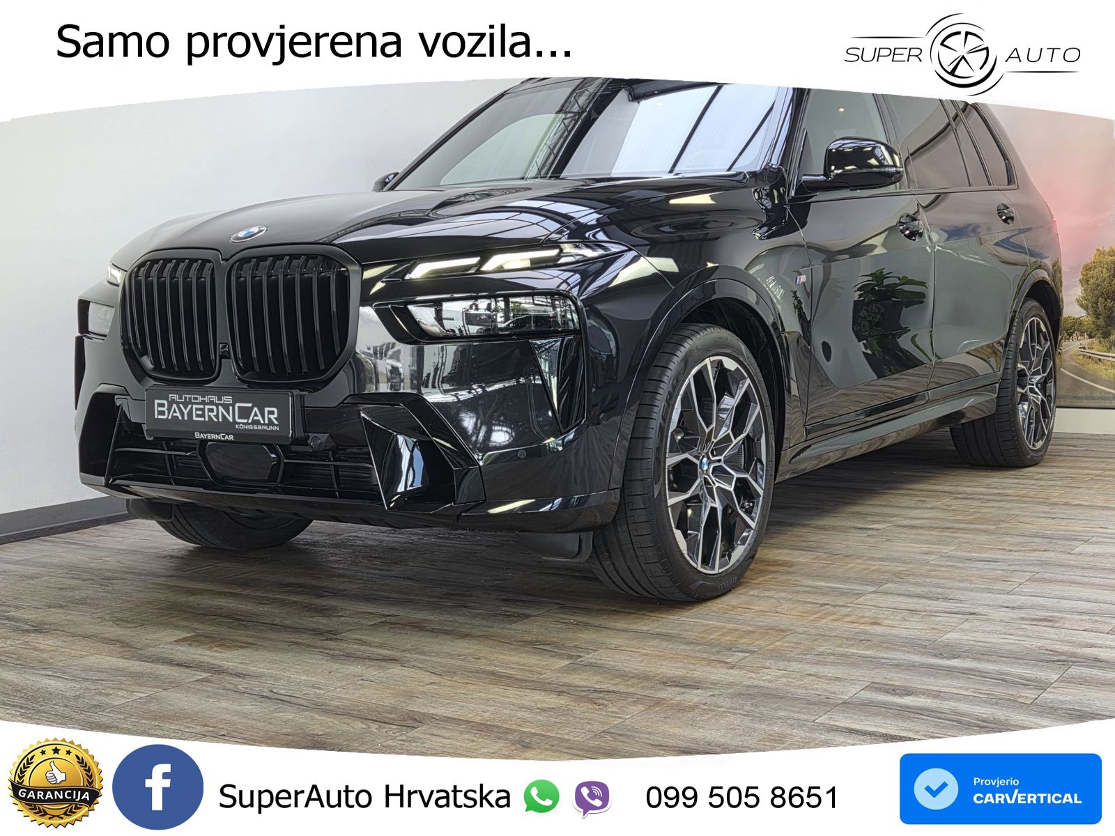BMW X7 40d (352 KS) xDrive Steptronic M Sport ZRAČNI+ACC+GR SJED+KAM+PANO