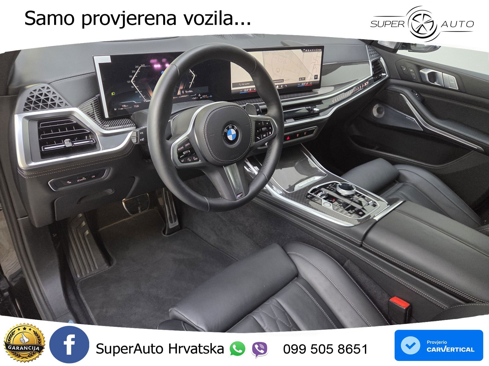 BMW X7 40d (352 KS) xDrive Steptronic M Sport ZRAČNI+ACC+GR SJED+KAM+PANO