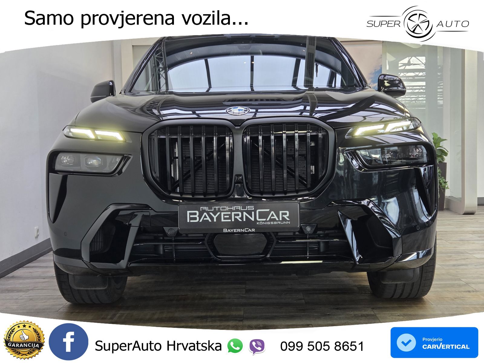 BMW X7 40d (352 KS) xDrive Steptronic M Sport ZRAČNI+ACC+GR SJED+KAM+PANO
