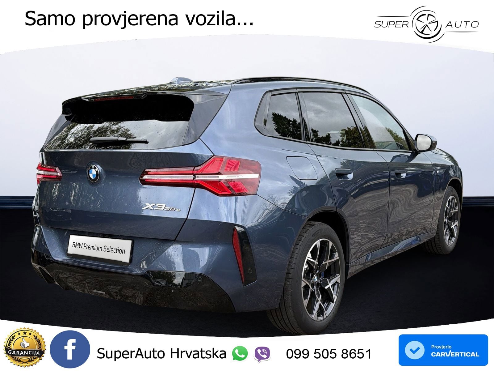 BMW X3 30e xDrive Steptronic M Sport ACC+GR SJED+360+PANO