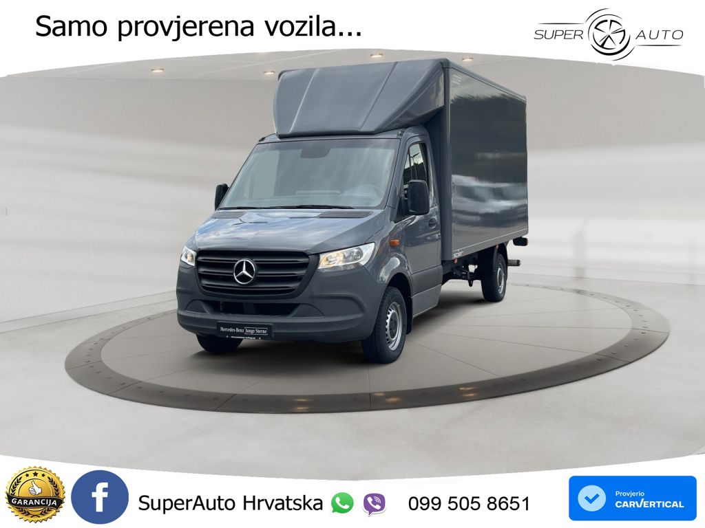 Mercedes-Benz Sprinter 317 Koffer MBUX+Navi+SHZ 170 KS