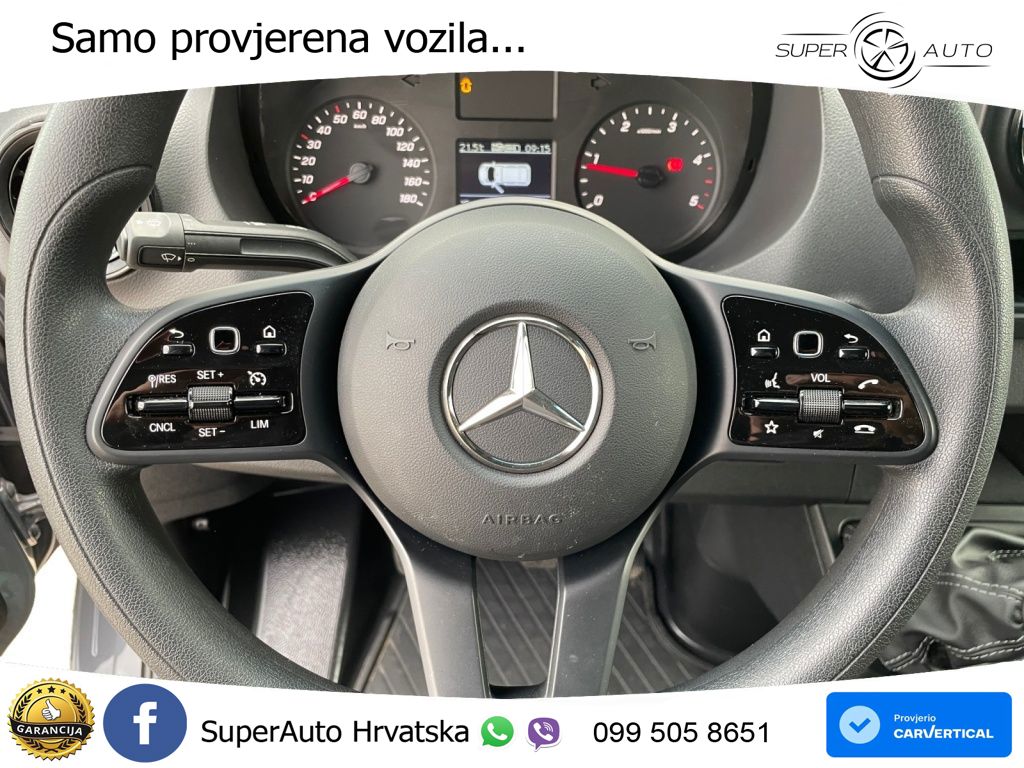 Mercedes-Benz Sprinter 317 Koffer MBUX+Navi+SHZ 170 KS