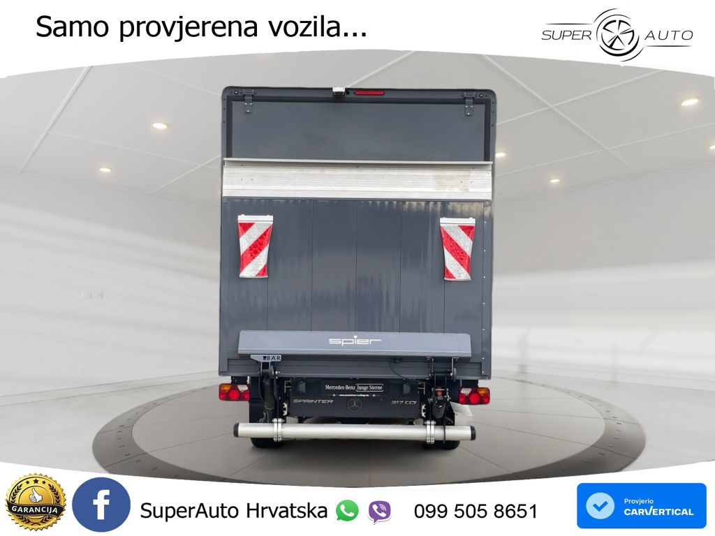 Mercedes-Benz Sprinter 317 Koffer MBUX+Navi+SHZ 170 KS