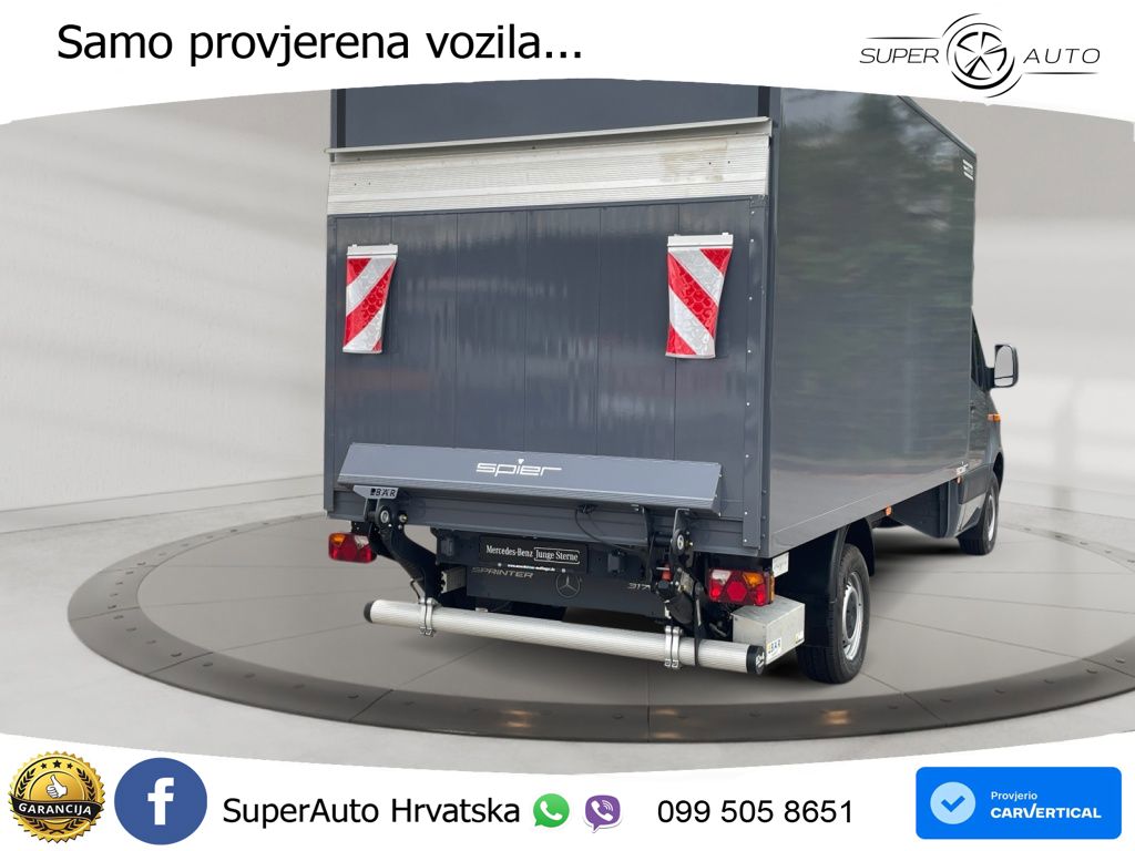 Mercedes-Benz Sprinter 317 Koffer MBUX+Navi+SHZ 170 KS