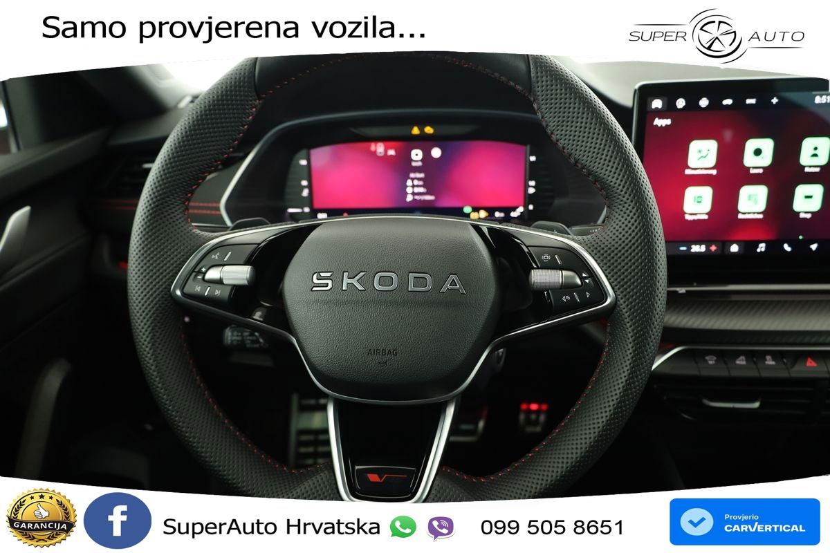 Škoda Octavia Combi RS 2.0 TSI (265 KS) DSG LED+GR SJED+ACC