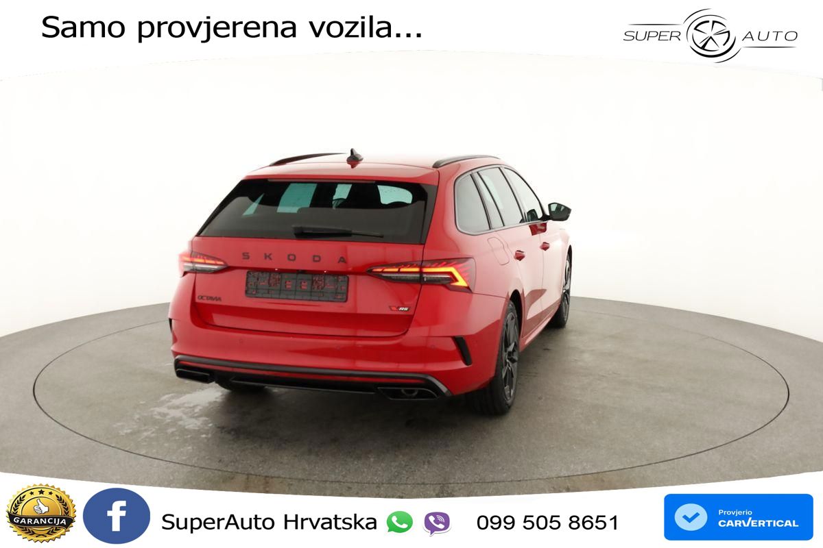 Škoda Octavia Combi RS 2.0 TSI (265 KS) DSG LED+GR SJED+ACC