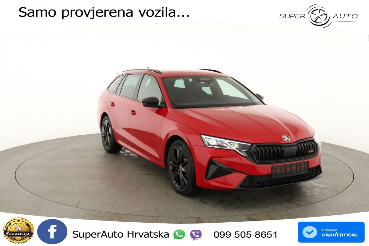 Škoda Octavia Combi RS 2.0 TSI (265 KS) DSG LED+GR SJED+ACC