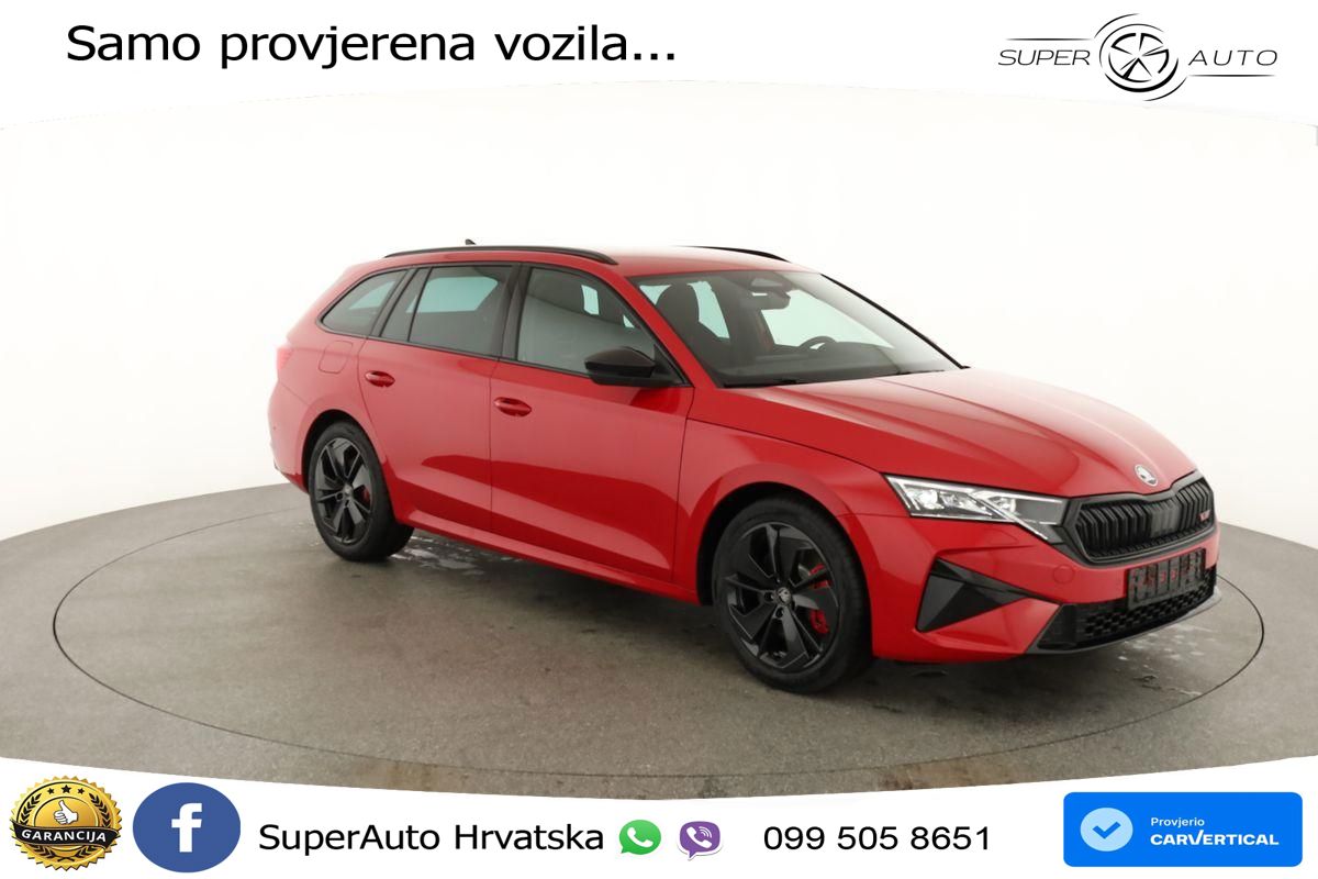 Škoda Octavia Combi RS 2.0 TSI (265 KS) DSG LED+GR SJED+ACC