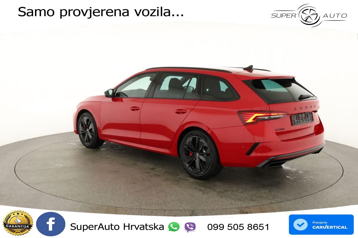 Škoda Octavia Combi RS 2.0 TSI (265 KS) DSG LED+GR SJED+ACC