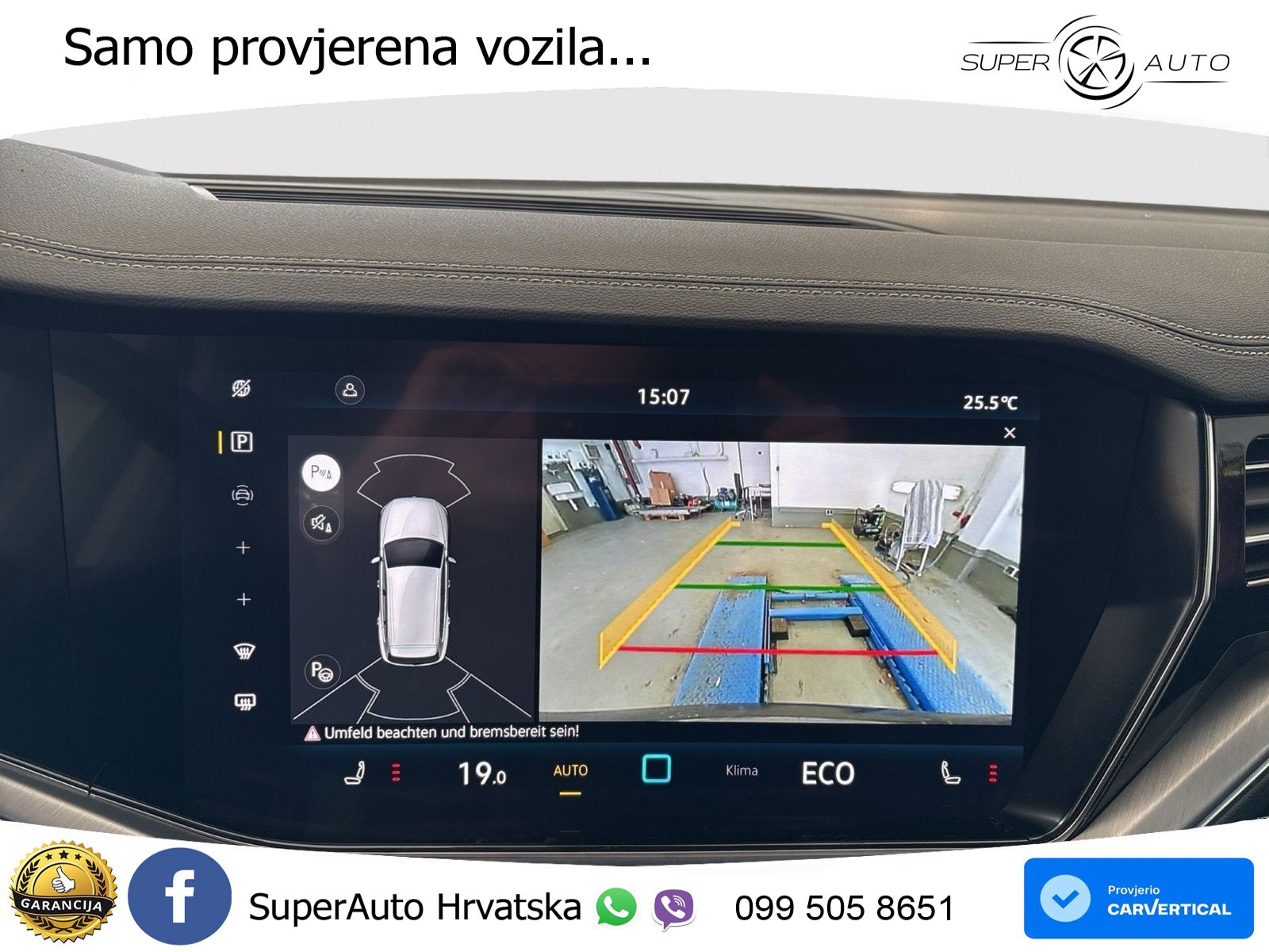 Volkswagen Touareg 3.0 V6 TDI (231 KS) 4MOTION Tiptronic ZRAČNI+ACC+GR SJED+KAM