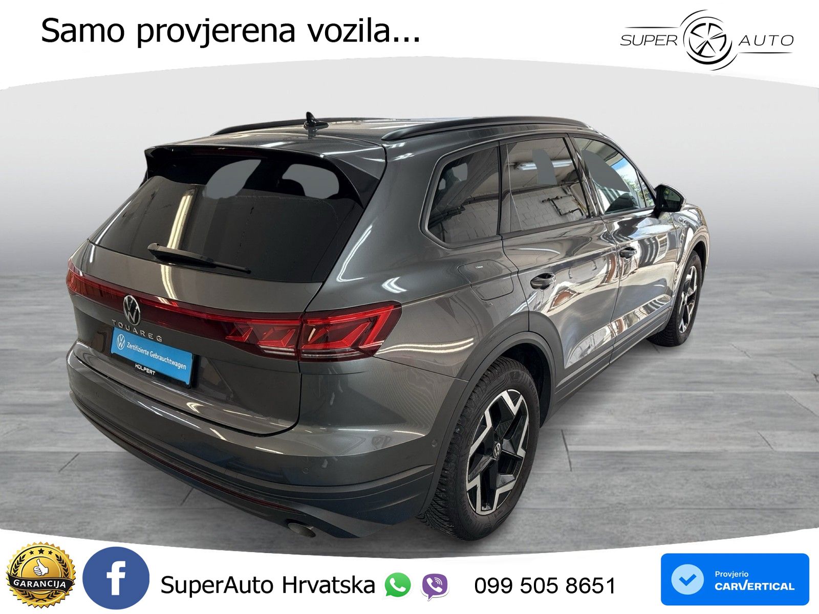 Volkswagen Touareg 3.0 V6 TDI (231 KS) 4MOTION Tiptronic ZRAČNI+ACC+GR SJED+KAM