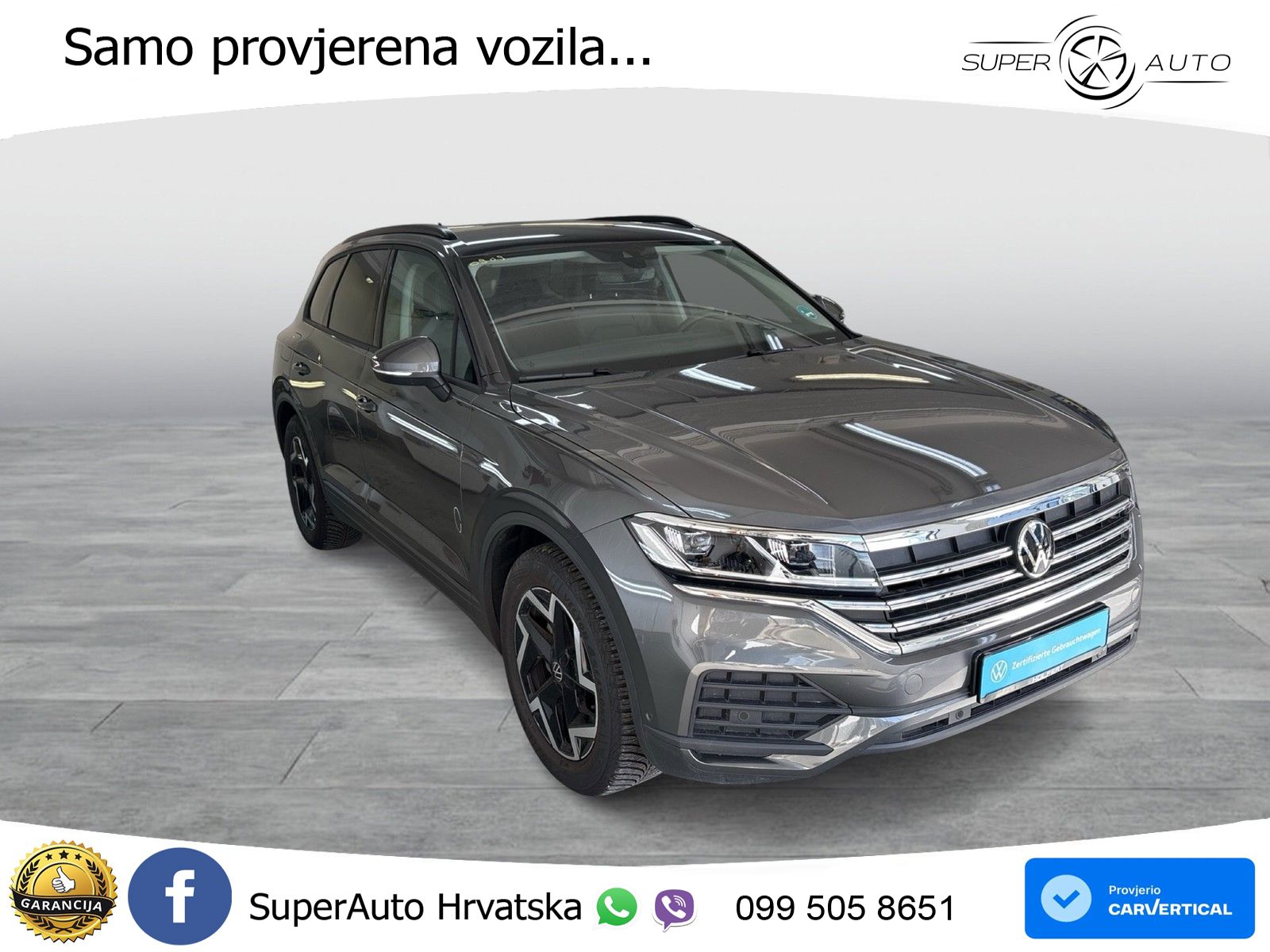 Volkswagen Touareg 3.0 V6 TDI (231 KS) 4MOTION Tiptronic ZRAČNI+ACC+GR SJED+KAM