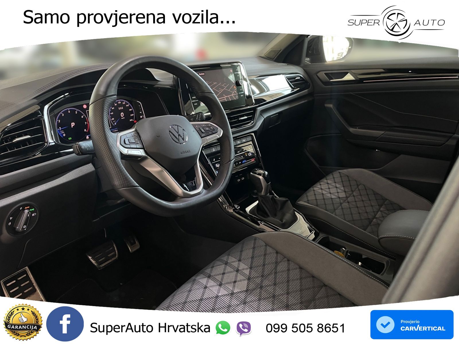 Volkswagen T-Roc 1.5 TSI (150 KS) DSG R-Line LED+GR SJED+ACC