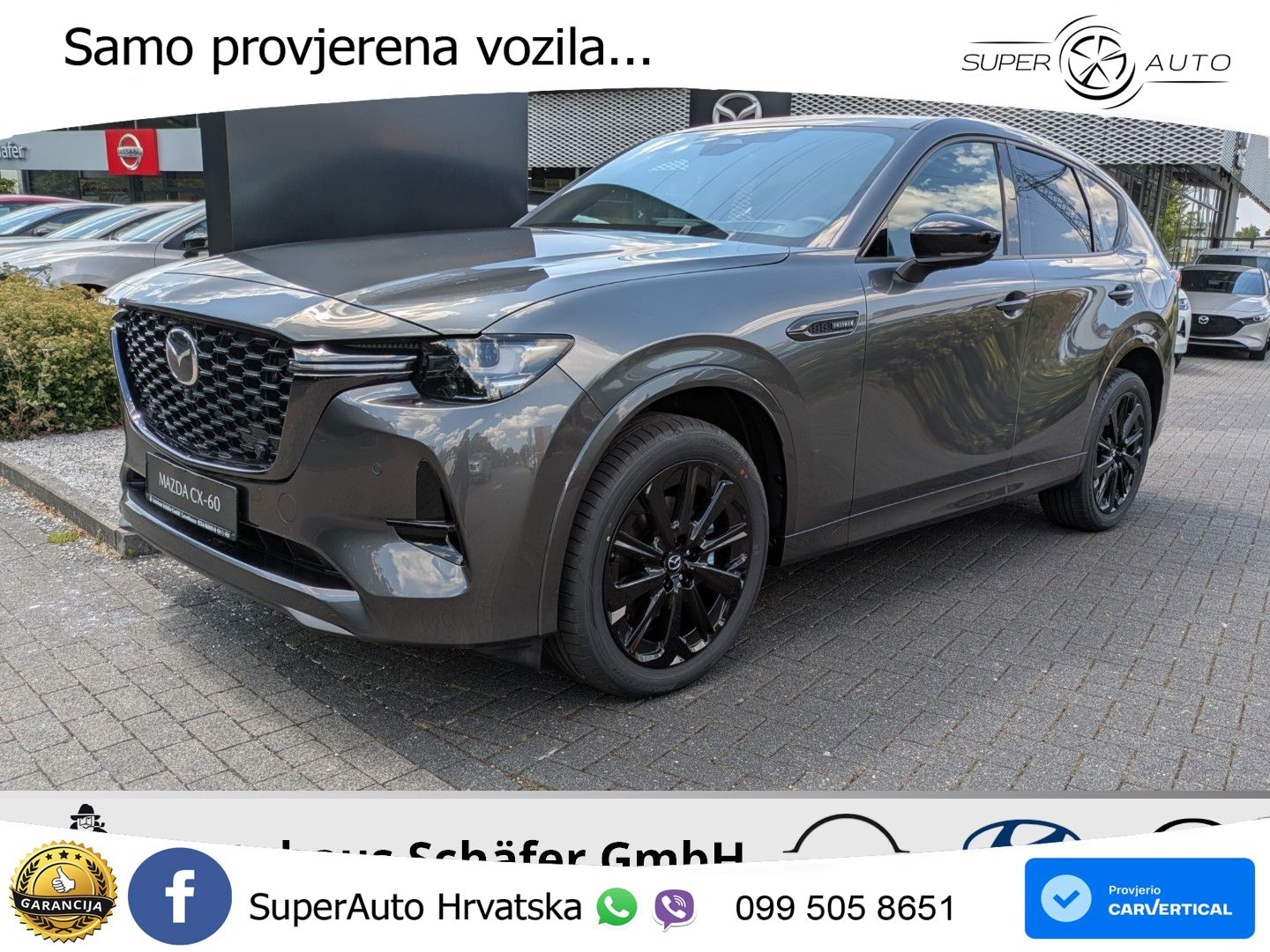 Mazda CX-60 3.3 e-Skyactiv D (254 KS) AWD Automatic MATRIX+GR SJED+KAM