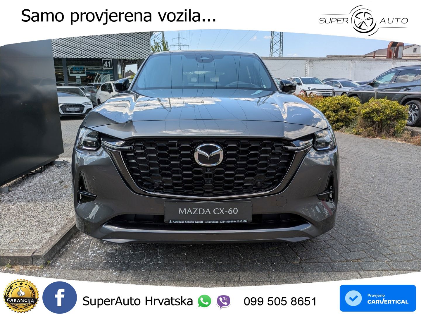 Mazda CX-60 3.3 e-Skyactiv D (254 KS) AWD Automatic MATRIX+GR SJED+KAM
