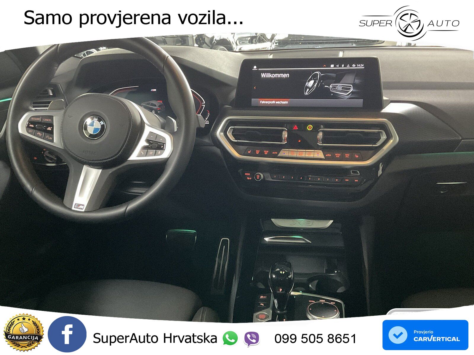 BMW X3 20d xDrive Steptronic M Sport LED+GR SJED+ACC