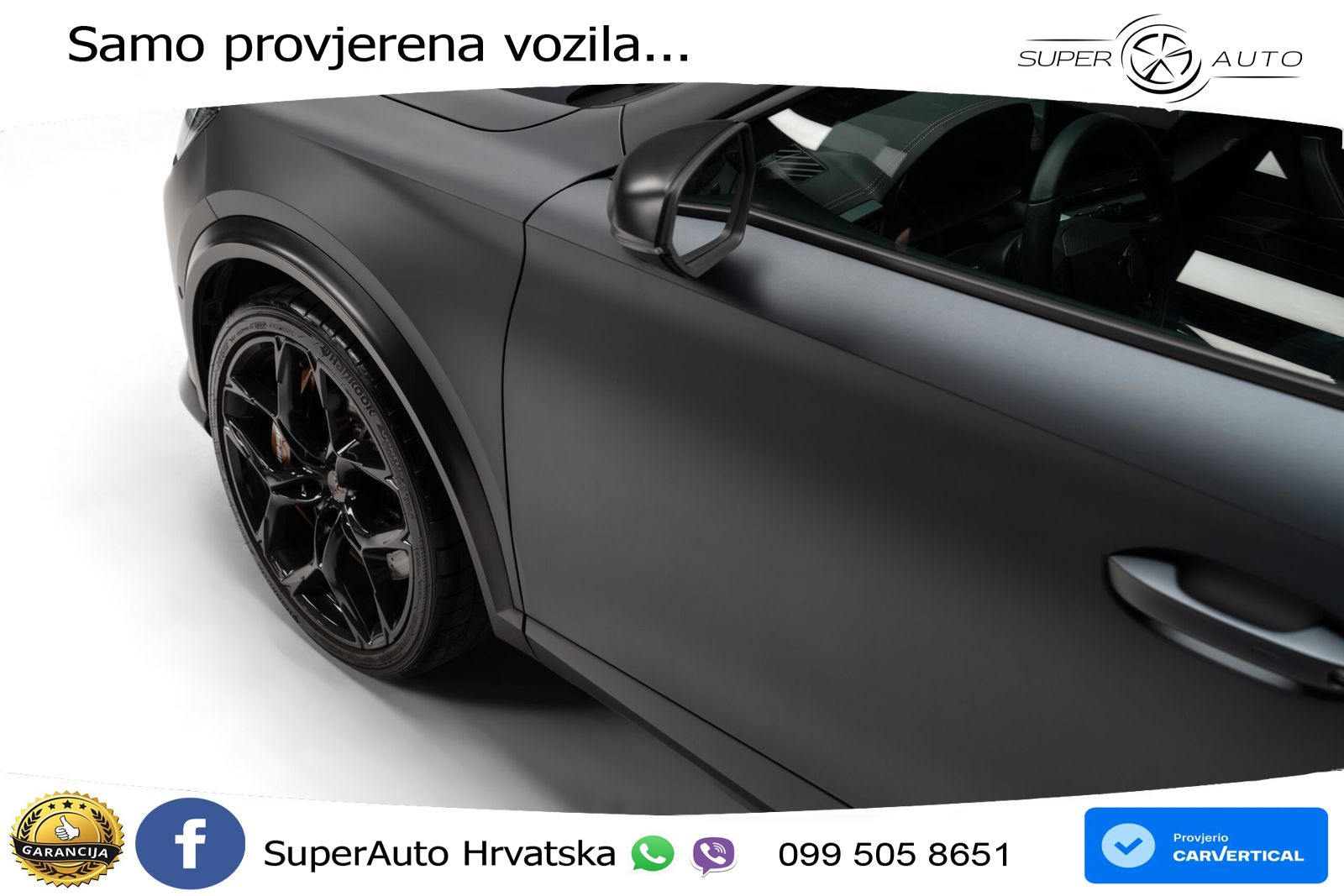 Cupra Formentor VZ5 2.5 TSI (390 KS) 4Drive DSG LED+GR SJED+ACC