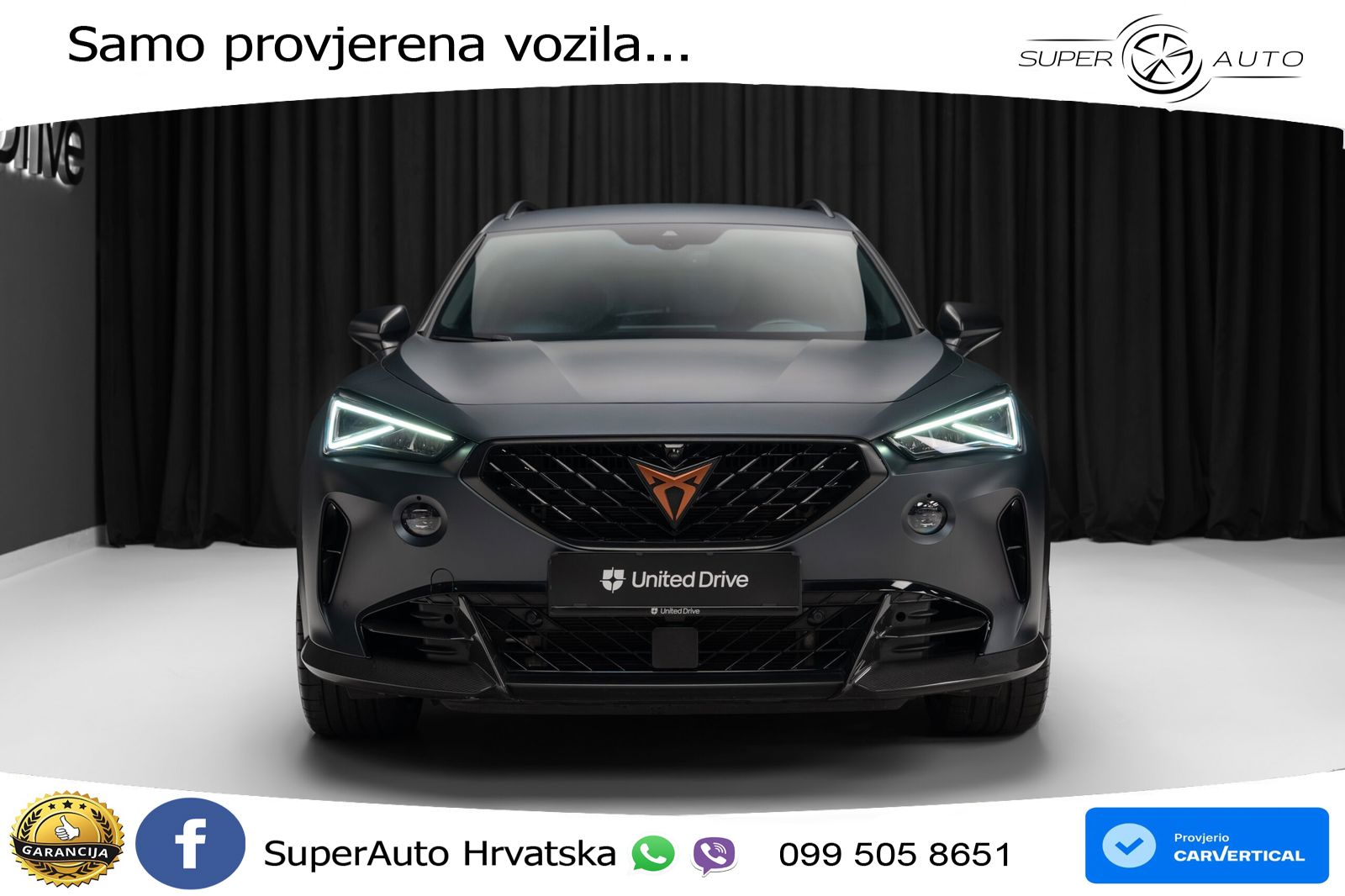 Cupra Formentor VZ5 2.5 TSI (390 KS) 4Drive DSG LED+GR SJED+ACC