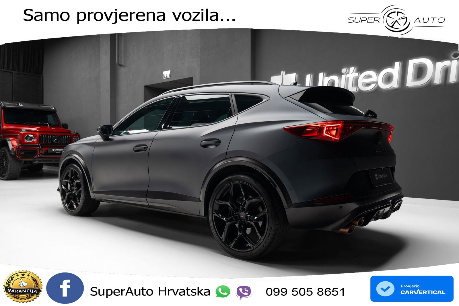 Cupra Formentor VZ5 2.5 TSI (390 KS) 4Drive DSG LED+GR SJED+ACC