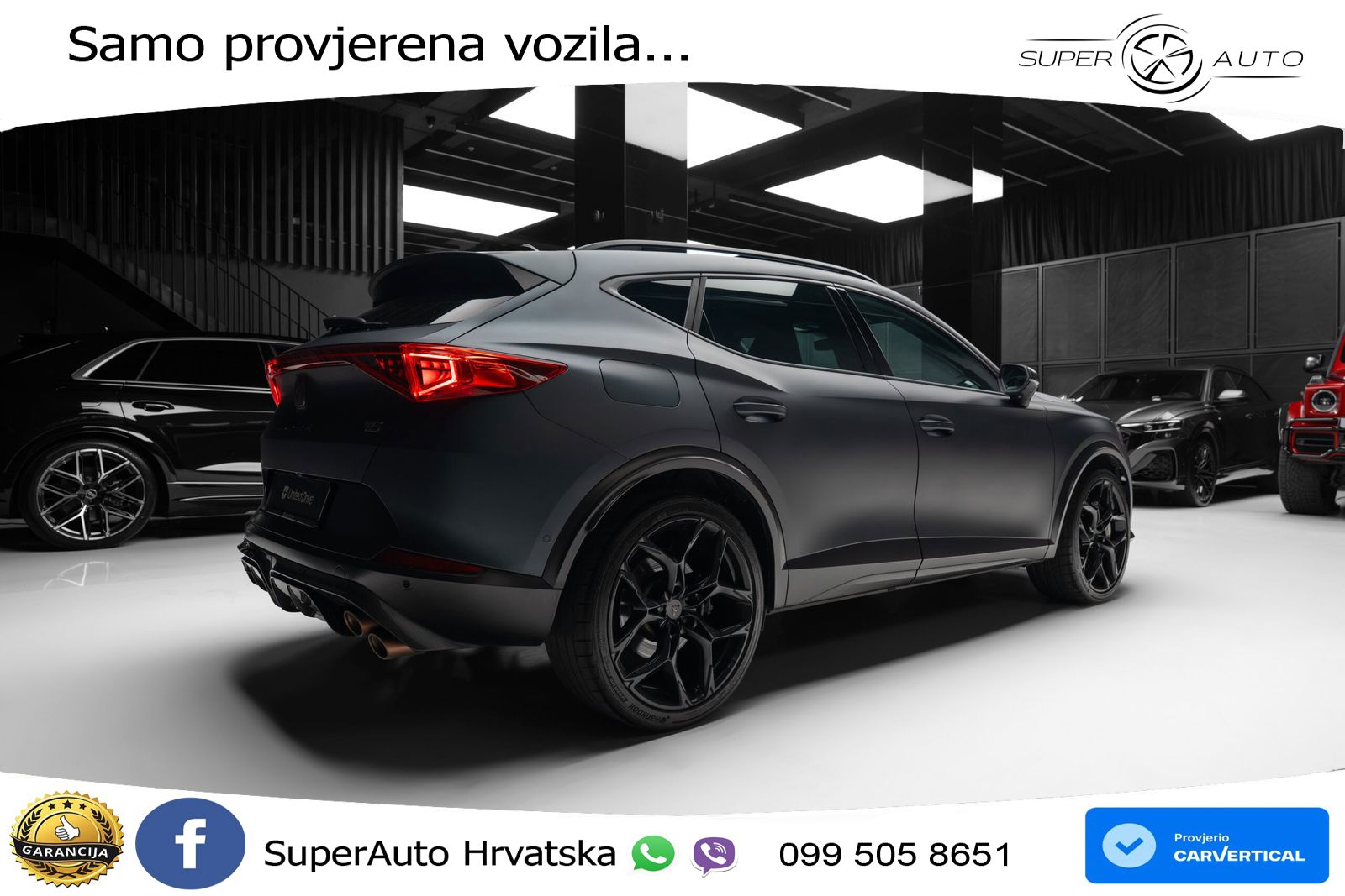 Cupra Formentor VZ5 2.5 TSI (390 KS) 4Drive DSG LED+GR SJED+ACC