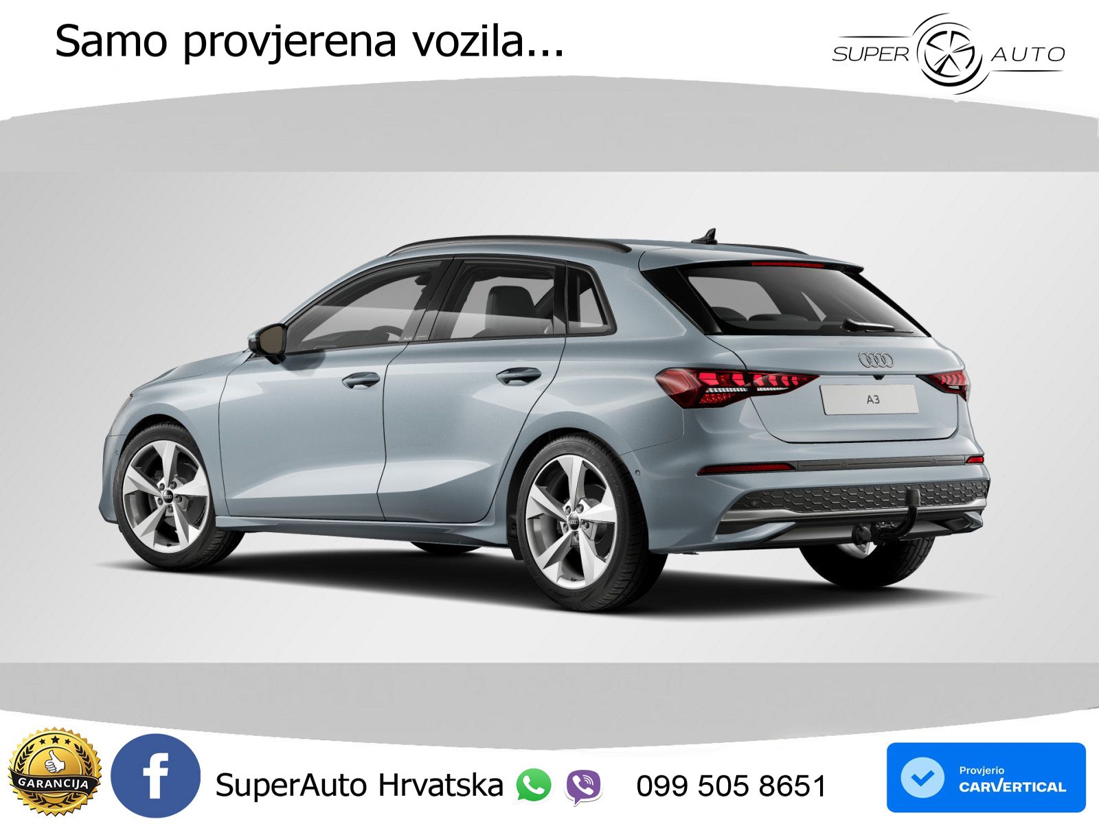 Audi A3 30 TDI (116 KS) LED+GR SJED+ACC