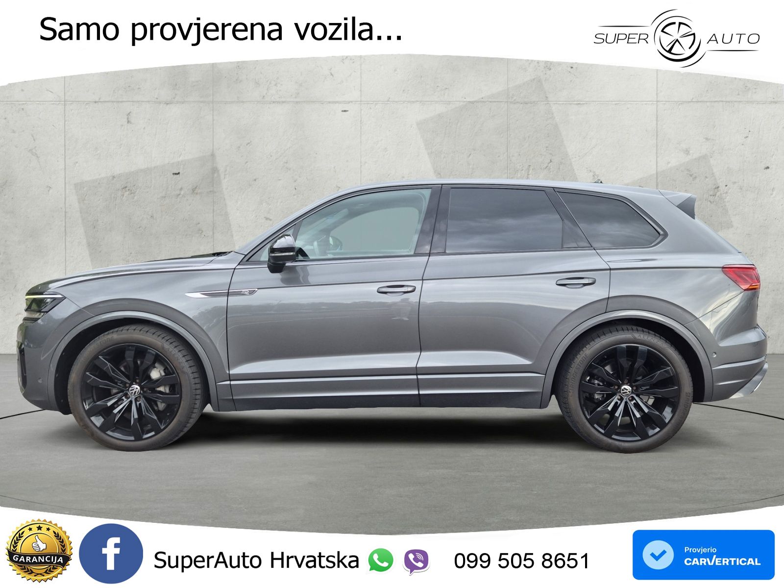 Volkswagen Touareg 3.0 V6 TDI (286 KS) 4MOTION Tiptronic R-Line ZRAČNI+ACC+4xGR SJED+KAM