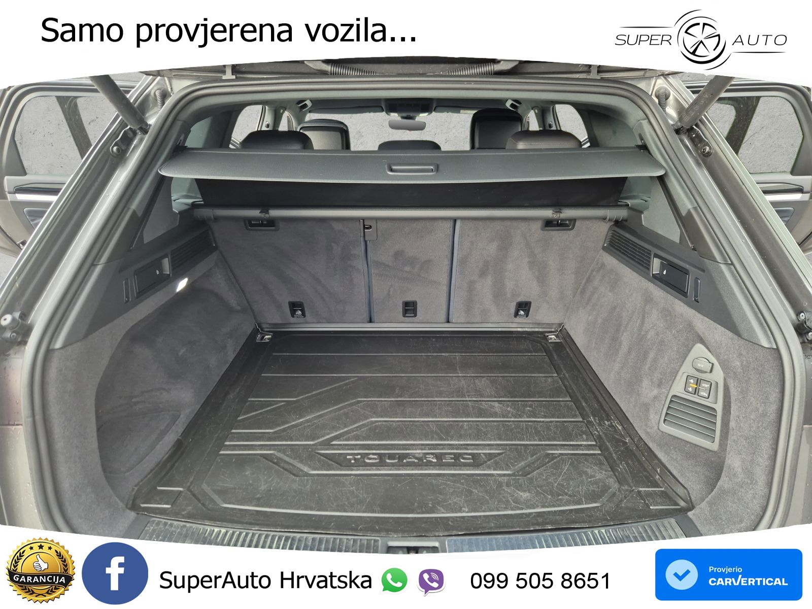 Volkswagen Touareg 3.0 V6 TDI (286 KS) 4MOTION Tiptronic R-Line ZRAČNI+ACC+4xGR SJED+KAM
