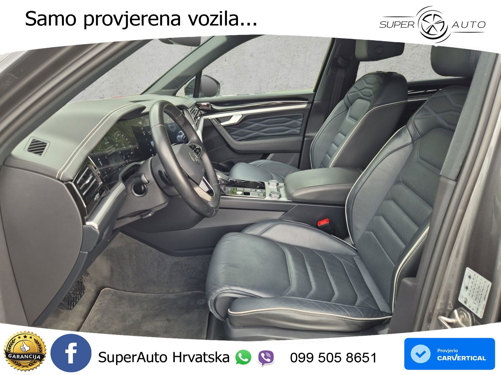 Volkswagen Touareg 3.0 V6 TDI (286 KS) 4MOTION Tiptronic R-Line ZRAČNI+ACC+4xGR SJED+KAM