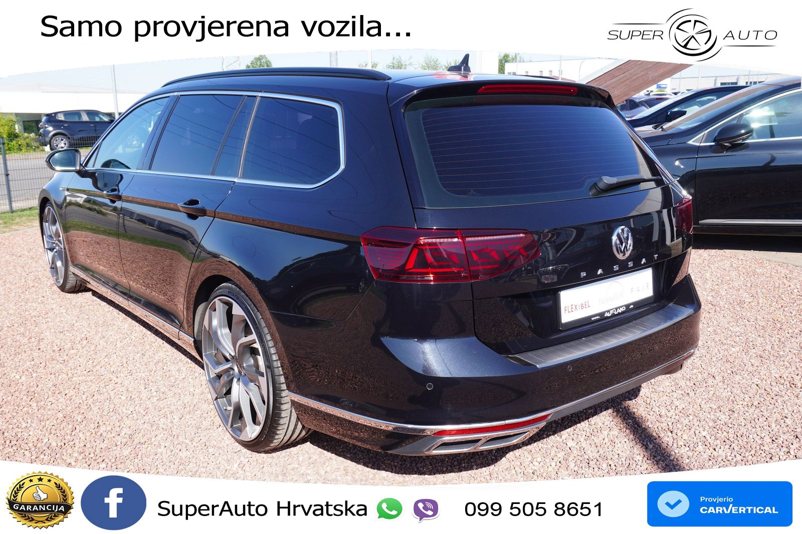 Volkswagen Passat Variant 2.0 TSI (190 KS) DSG R-Line LED+GR SJED+ACC