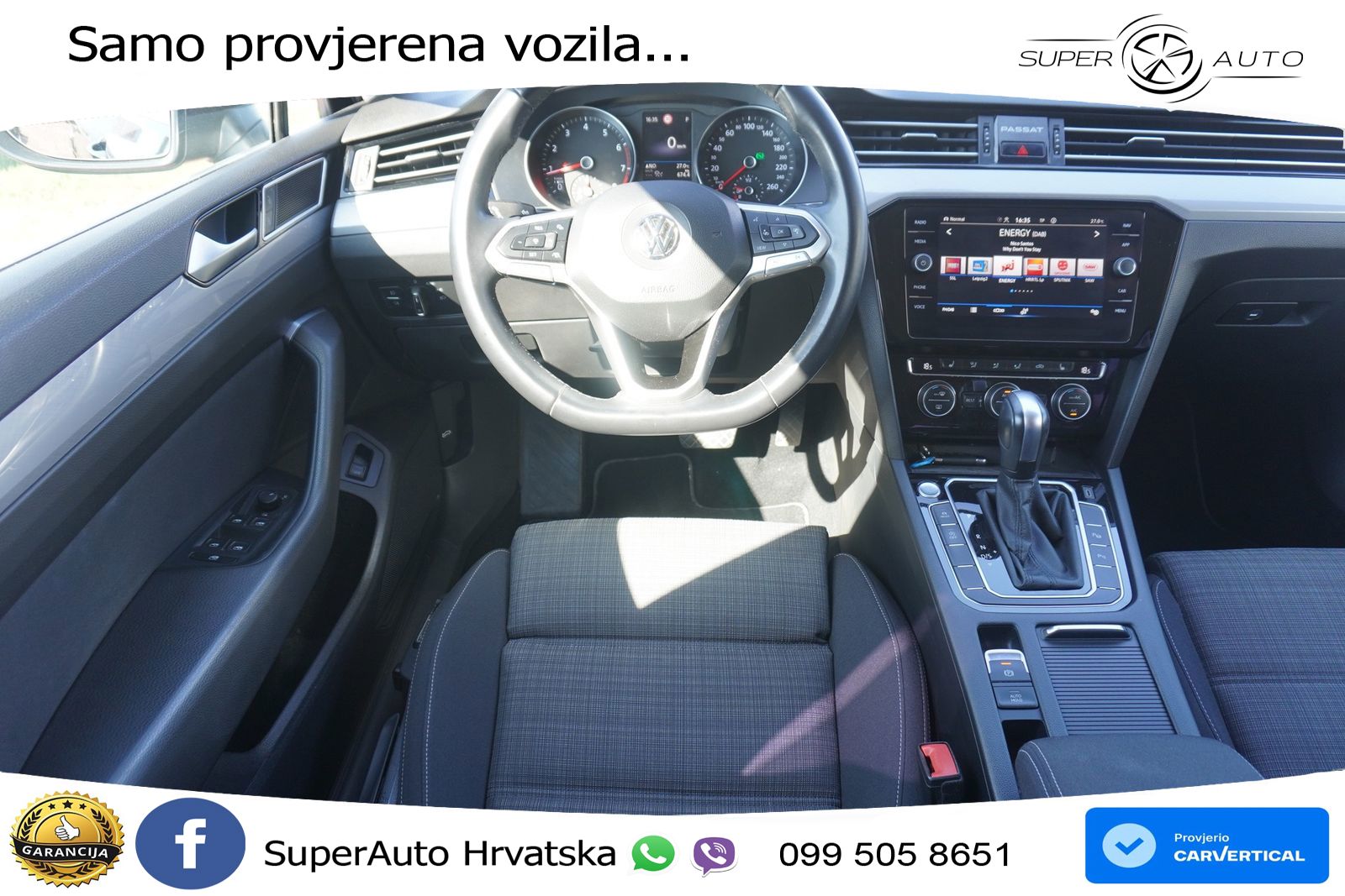 Volkswagen Passat Variant 2.0 TSI (190 KS) DSG R-Line LED+GR SJED+ACC