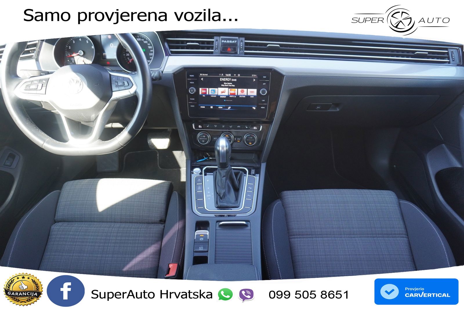Volkswagen Passat Variant 2.0 TSI (190 KS) DSG R-Line LED+GR SJED+ACC