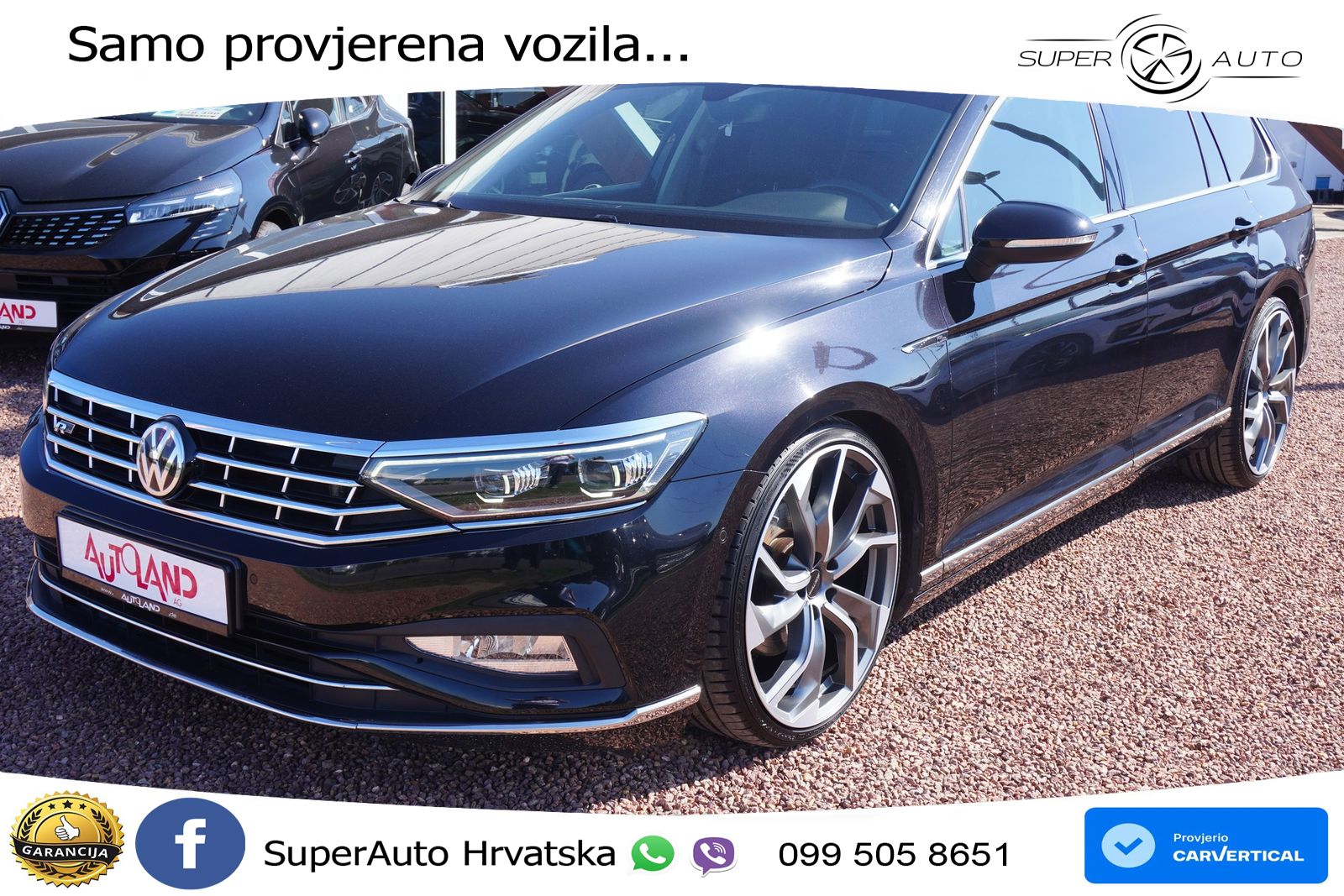 Volkswagen Passat Variant 2.0 TSI (190 KS) DSG R-Line LED+GR SJED+ACC