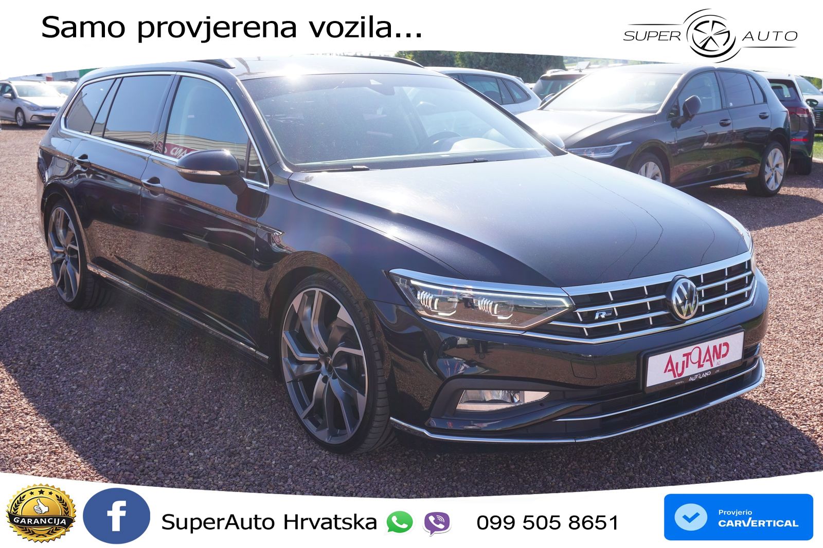 Volkswagen Passat Variant 2.0 TSI (190 KS) DSG R-Line LED+GR SJED+ACC