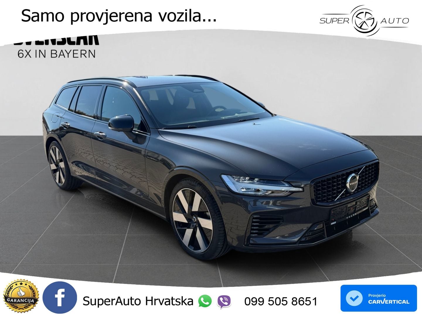Volvo V60 2.0 T8 AWD Geartronic LED+GR SJED+ACC