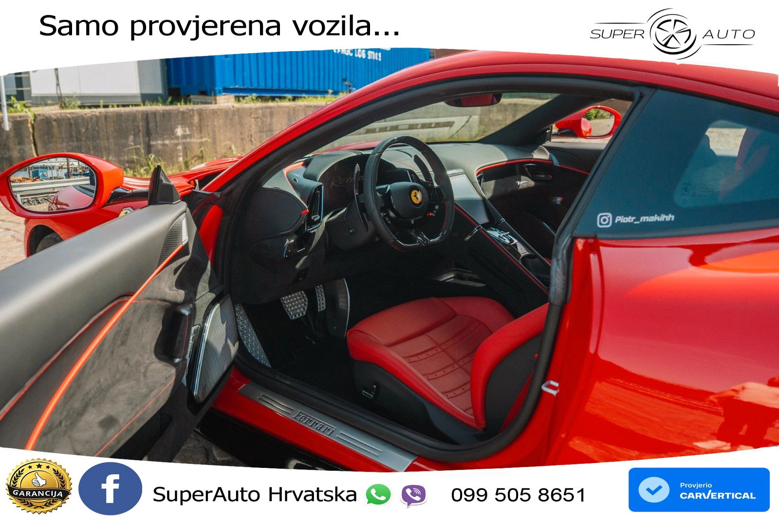 Ferrari Roma Spider 3.9 V8 (620 KS) F1 DCT