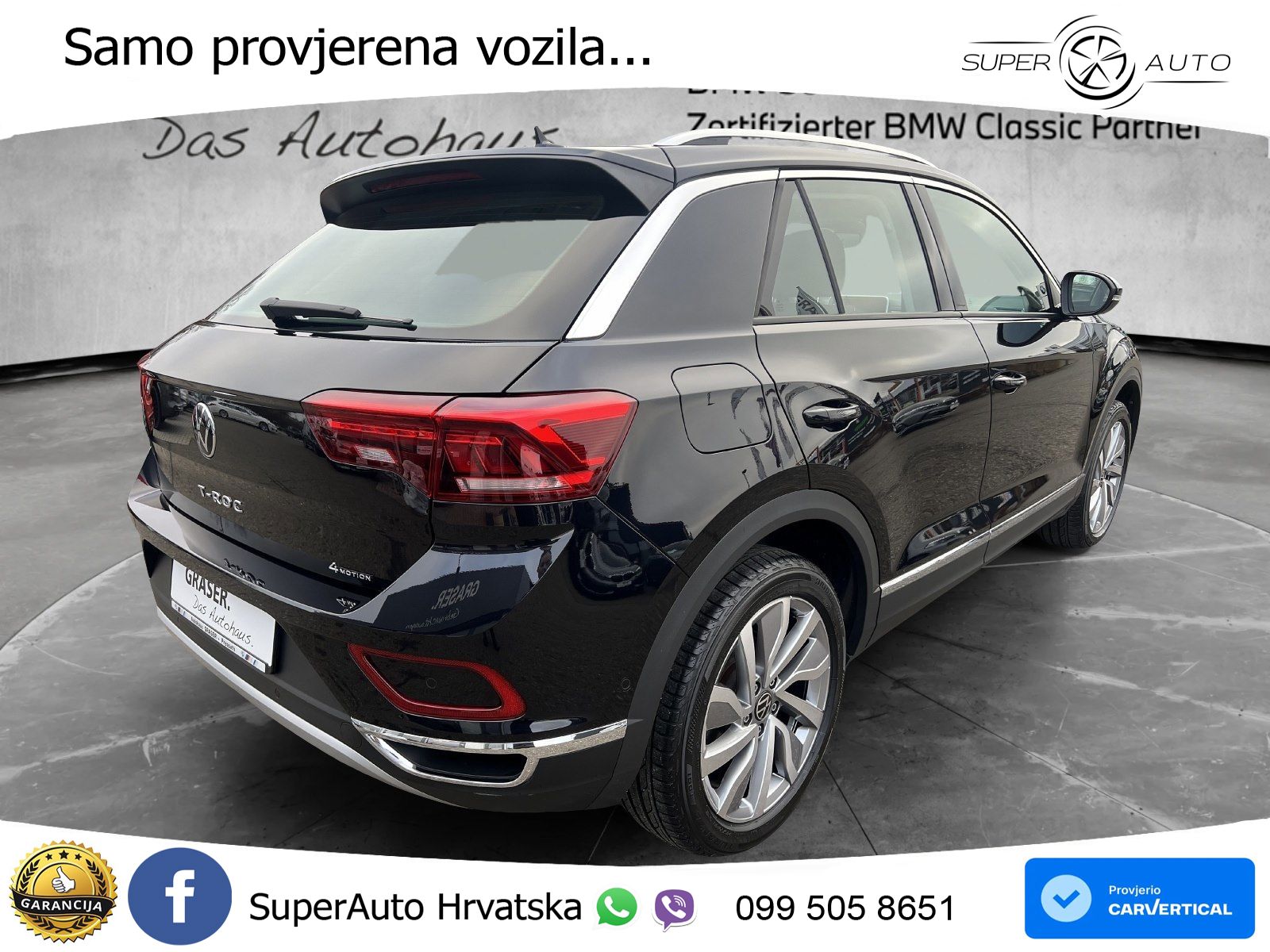 Volkswagen T-Roc I 2.0 TDI (150 KS) DSG LED+GR SJED+ACC