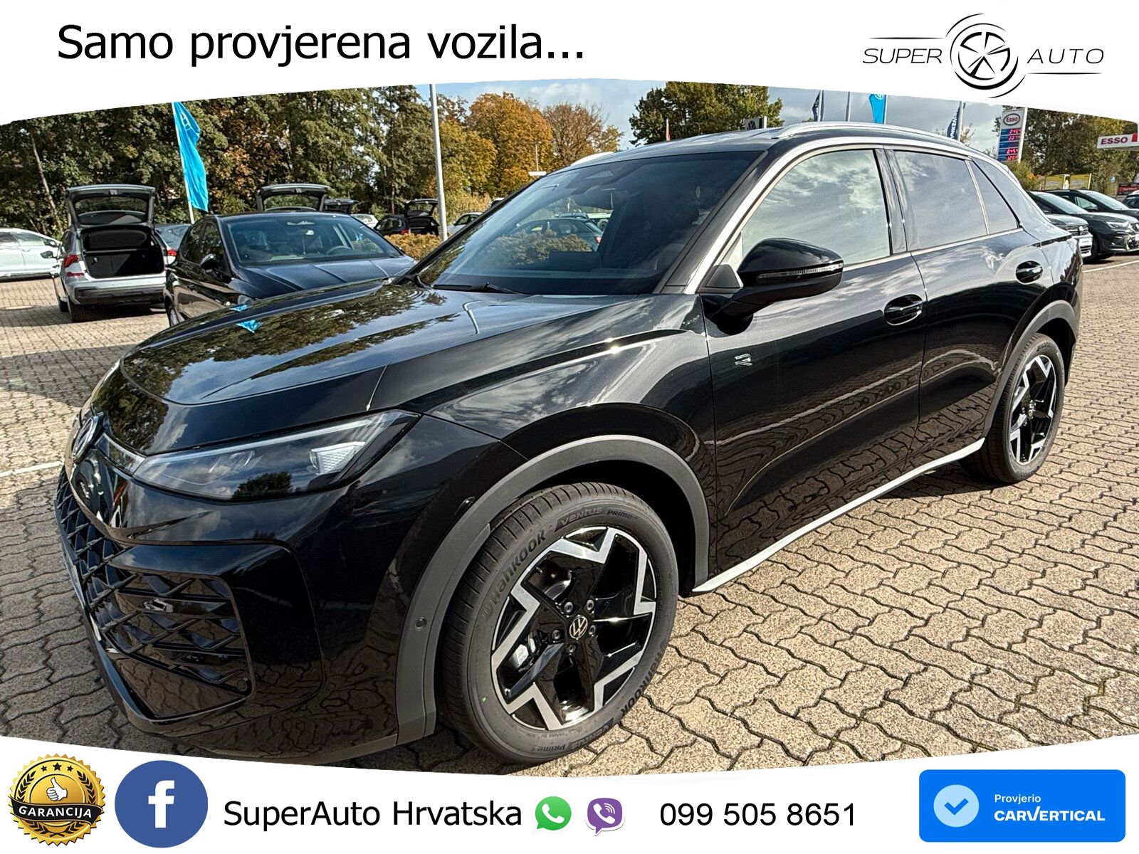 Volkswagen T-Roc 1.5 eTSI (150 KS)  DSG R-Line LED+GR SJED+ACC