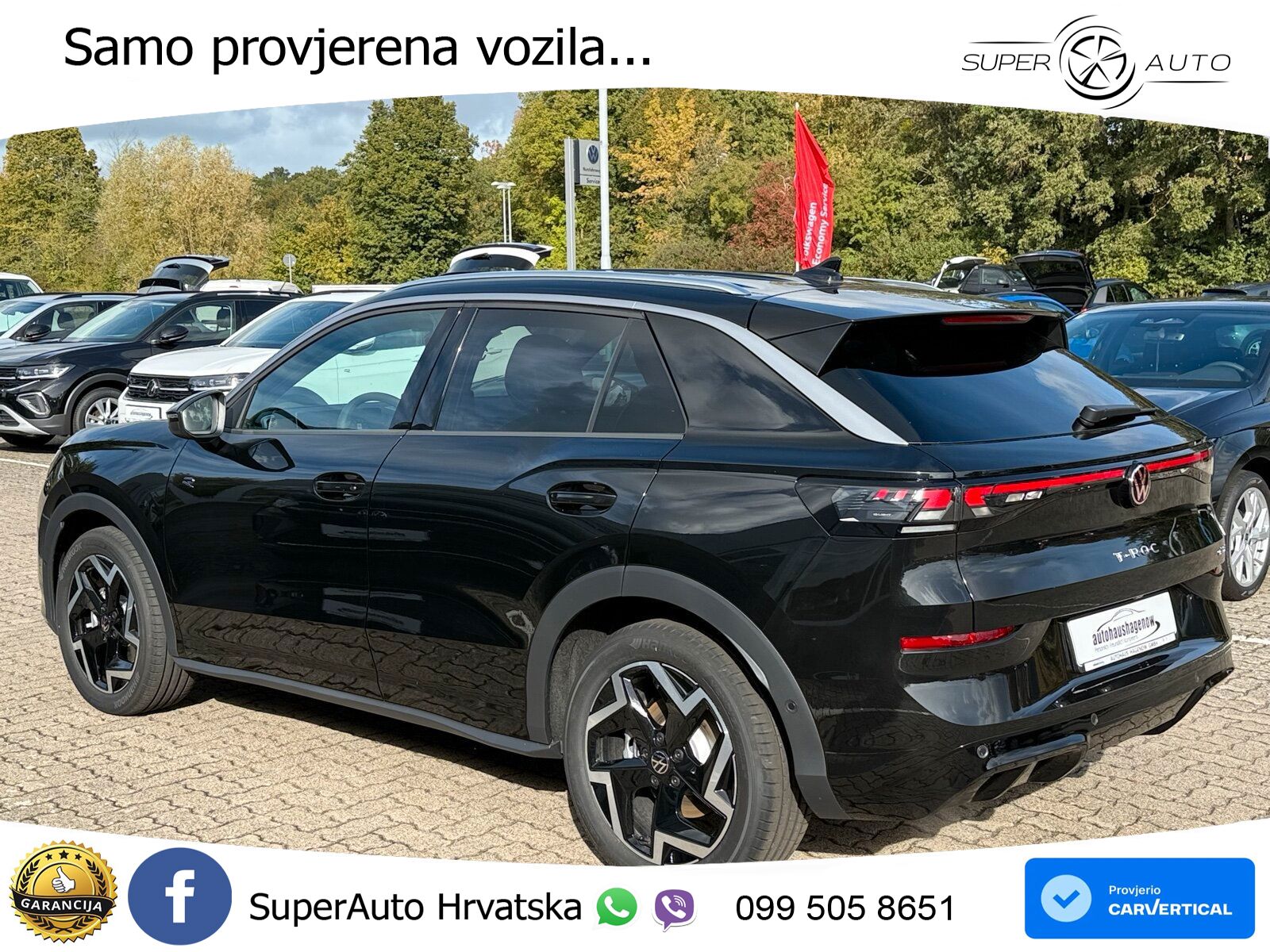Volkswagen T-Roc 1.5 eTSI (150 KS)  DSG R-Line LED+GR SJED+ACC