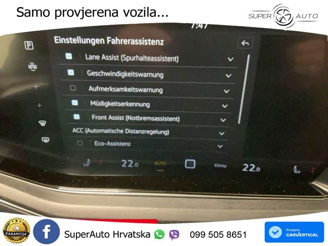 Volkswagen Touareg 3.0 V6 TDI (286 KS) 4MOTION Tiptronic ZRAČNI+ACC+GR SJED+KAM+PANO