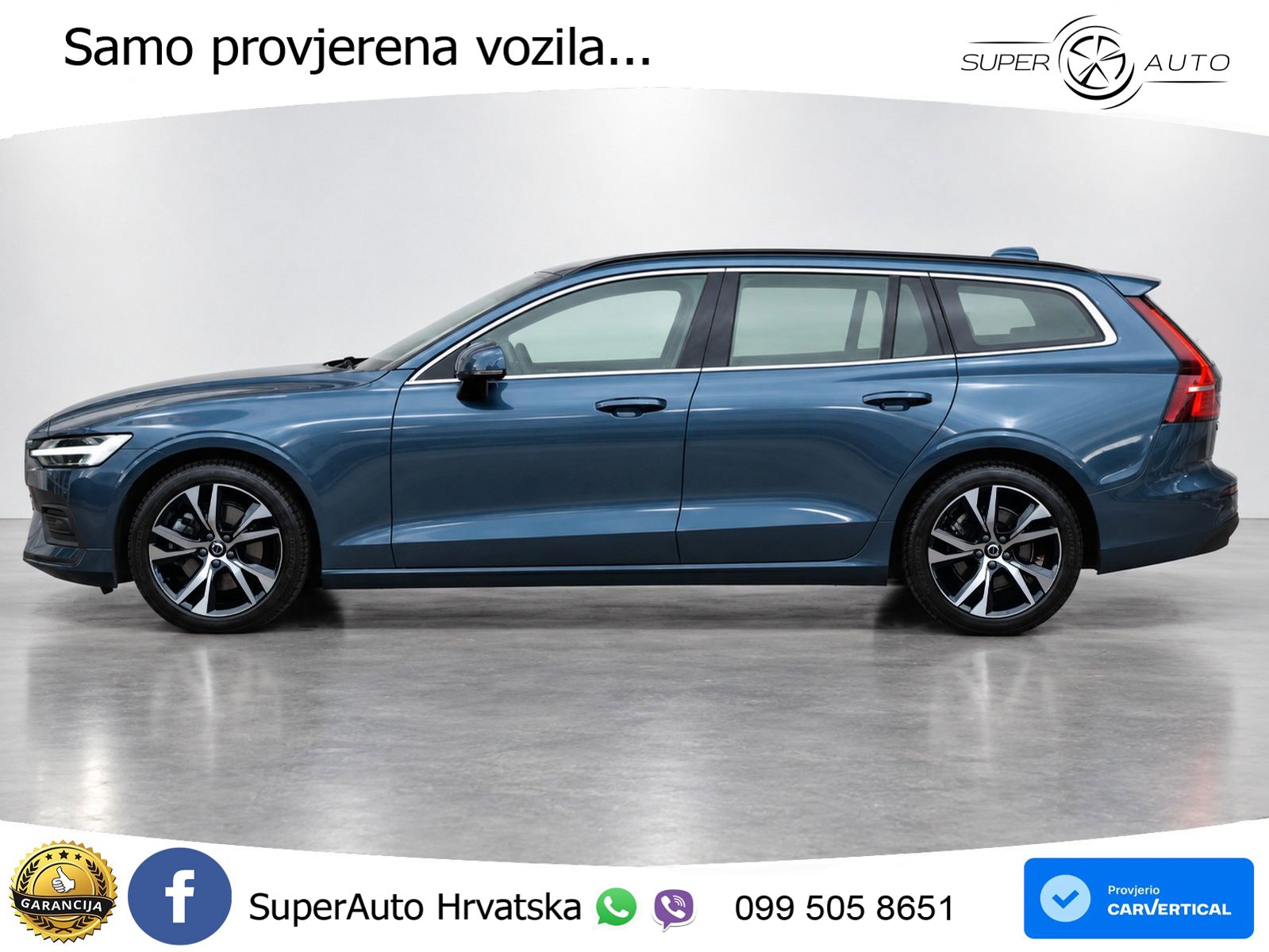 Volvo V60 2.0 B4 Benzin DCT LED+GR SJED+ACC