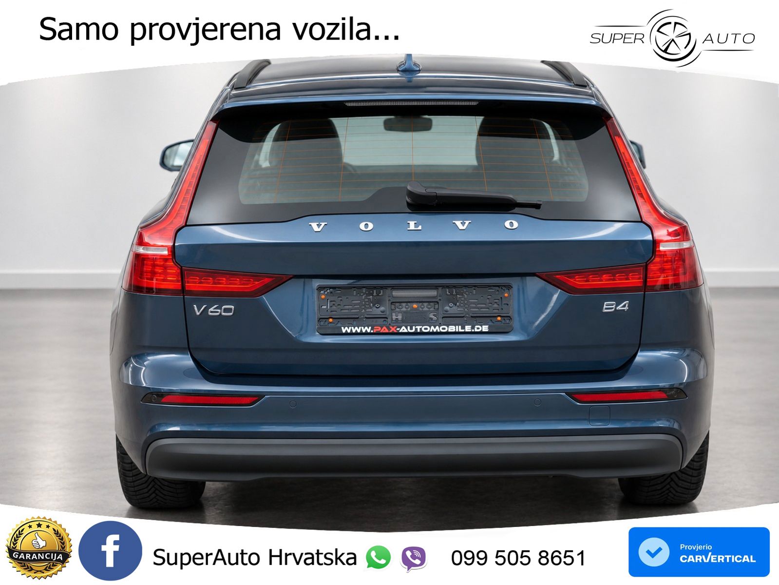 Volvo V60 2.0 B4 Benzin DCT LED+GR SJED+ACC